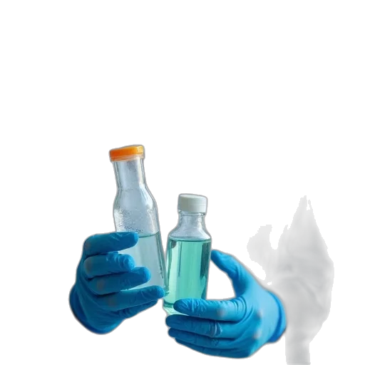 bottle, weapon, mask, concept art transparent PNG cut-out
