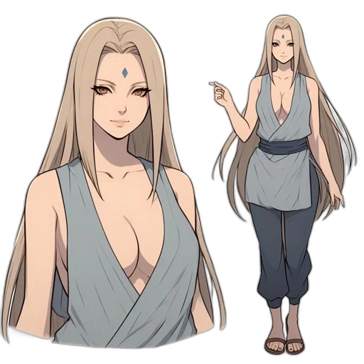 dress, concept art, anime, fantasy art, cartoon, earth tones, monochrome, animated transparent PNG cut-out