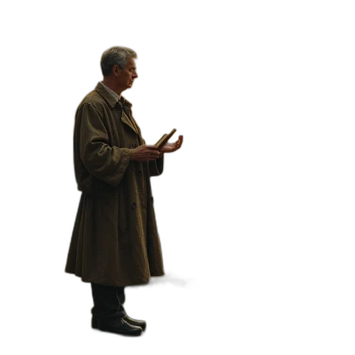 jacket, staff, umbrella, furniture, concept art, 3d render, photorealistic, fog transparent PNG cut-out