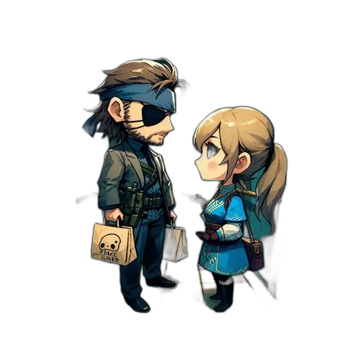 jacket, pixel art, concept art, watercolor, anime, blue, dark, monochrome transparent PNG cut-out