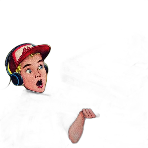 face, creature, hat, weapon, pixel art, concept art, cartoon, 3d render transparent PNG cut-out