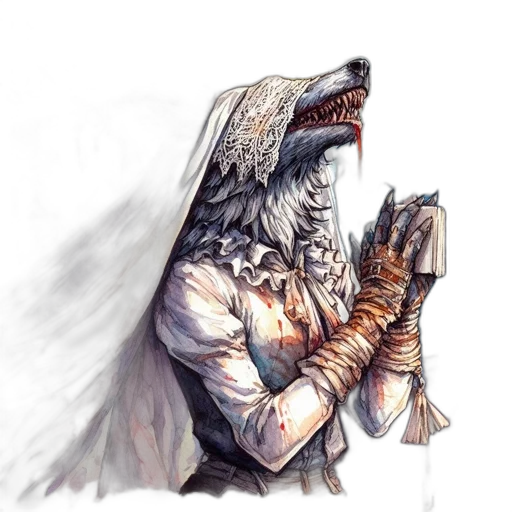 dragon, creature, mask, staff, fantasy art, concept art, watercolor, comic book art transparent PNG cut-out
