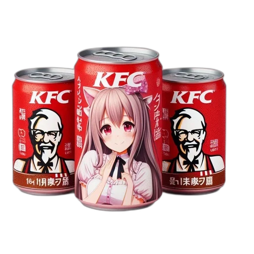 food, animal, robot, bottle, anime, photorealistic, vaporwave, cyberpunk transparent PNG cut-out