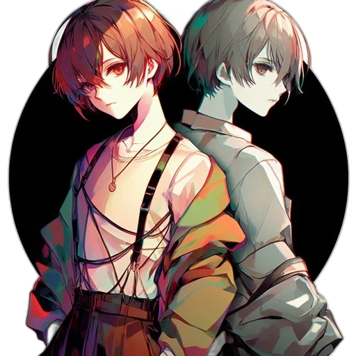 jacket, mask, weapon, sword, anime, pixel art, cyberpunk, watercolor transparent PNG cut-out