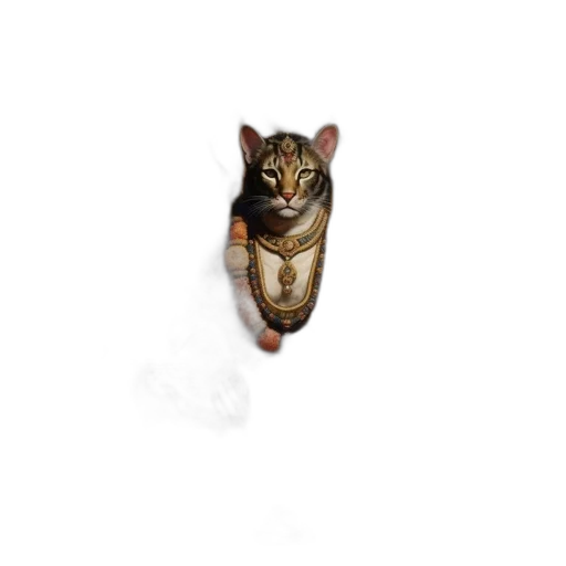 animal, creature, face, staff, pixel art, photorealistic, 3d render, concept art transparent PNG cut-out