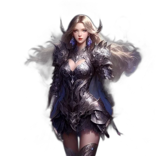 dress, dragon, fantasy art, concept art, comic book art, photorealistic, dark, monochrome transparent PNG cut-out