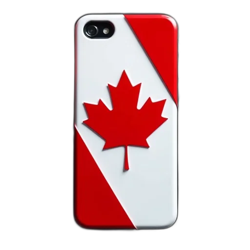 flag, canada, case, iphone transparent PNG cut-out