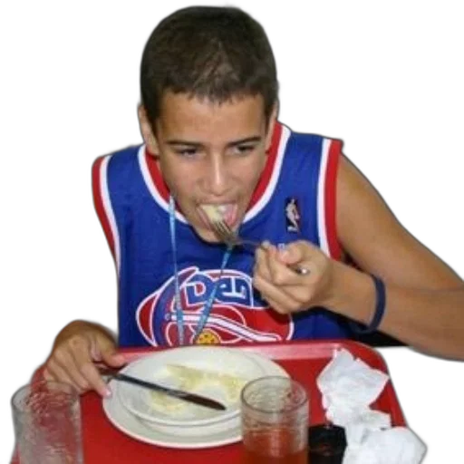 food, face, creature, animal, person, wearing, detroit, pistons transparent PNG cut-out