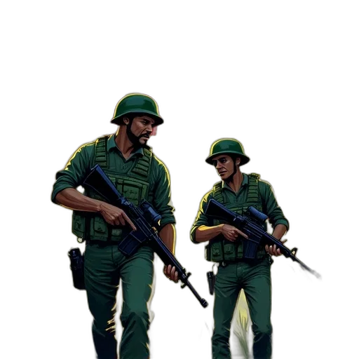 staff, weapon, jacket, concept art, pixel art, 3d render, photorealistic, forest transparent PNG cut-out