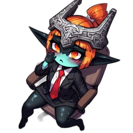 staff, hat, robot, weapon, pixel art, concept art, fantasy art, cyberpunk transparent PNG cut-out