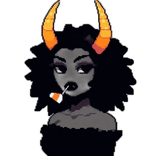 staff, crown, mask, creature, pixel art, concept art, fantasy art, cartoon transparent PNG cut-out