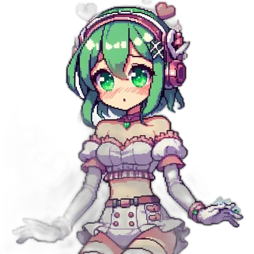 robot, dress, staff, weapon transparent PNG cut-out