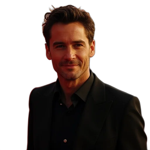 jacket, staff, face, hair transparent PNG cut-out