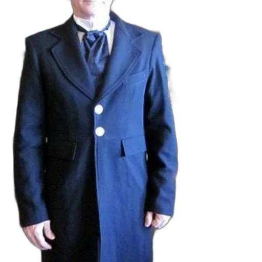jacket, staff, dress, blue transparent PNG cut-out