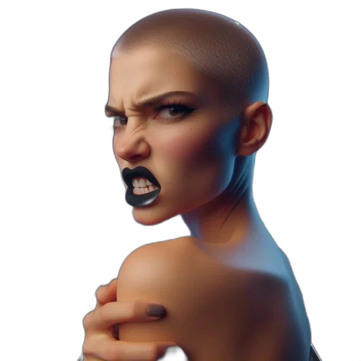 jewelry, face, mask, creature, photorealistic, 3d render, concept art, fantasy art transparent PNG cut-out