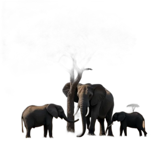 animal, umbrella, staff, creature, concept art, 3d render, photorealistic, pixel art transparent PNG cut-out