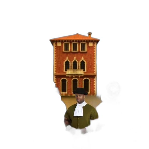 building, furniture, staff, hat, 3d render, concept art, pixel art, fantasy art transparent PNG cut-out