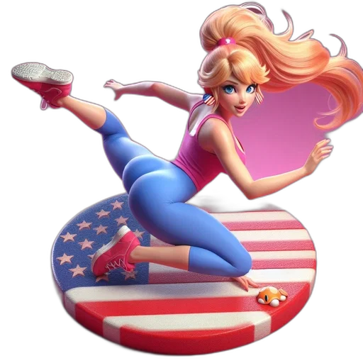 cartoon, comic book art, concept art, animated, character, blonde, woman, pink transparent PNG cut-out