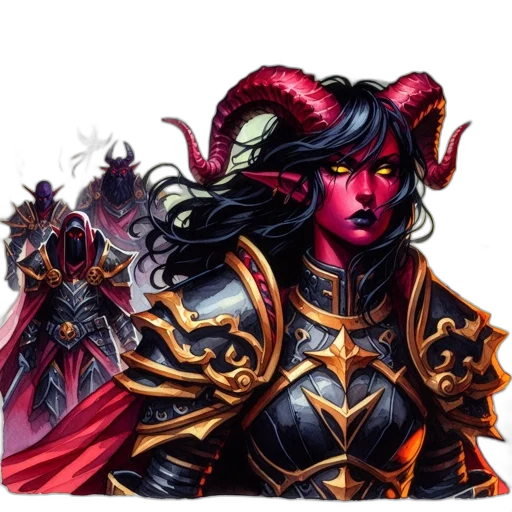 staff, fantasy art, concept art, pixel art, comic book art, dark, red, image transparent PNG cut-out