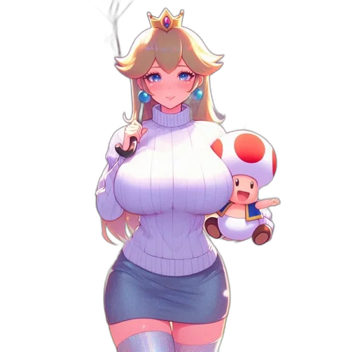 robot, dress, staff, crown, pixel art, concept art, 3d render, fantasy art transparent PNG cut-out