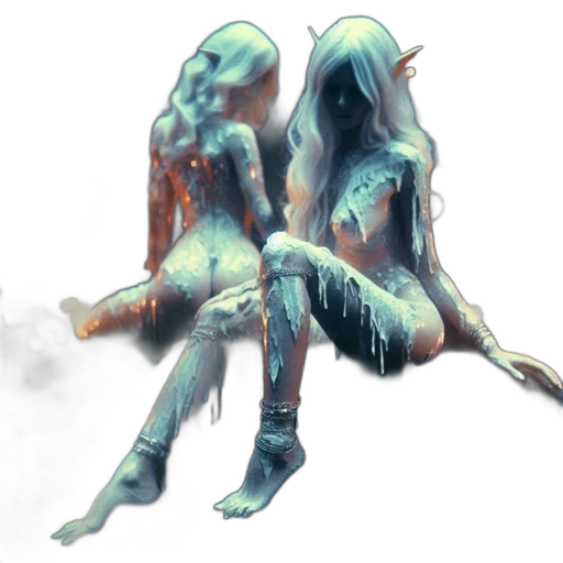 creature, mask, concept art, fantasy art, cyberpunk, pixel art, outer space, underwater transparent PNG cut-out