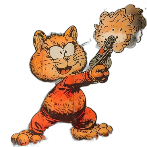 staff, weapon, animal, concept art, cartoon, comic book art, fire, vibrant transparent PNG cut-out