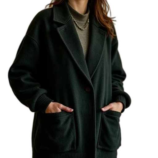 jacket, staff, jewelry, dress transparent PNG cut-out