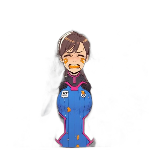 jacket, staff, cartoon, pixel art, concept art, anime, outer space, young transparent PNG cut-out