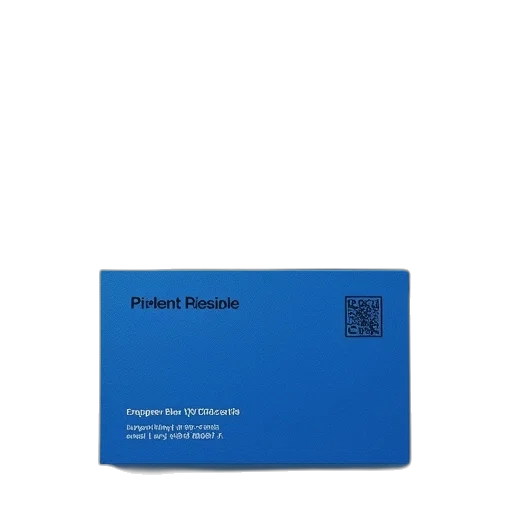 blue, simple, engineer, business, card transparent PNG cut-out