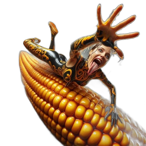 creature, animal, hat, food, concept art, photorealistic, fantasy art, 3d render transparent PNG cut-out