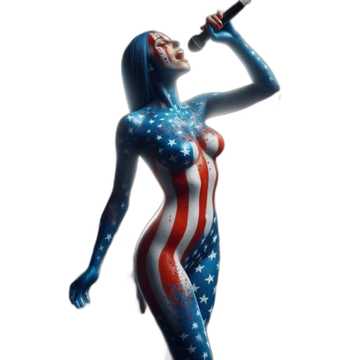 dress, concept art, 3d render, comic book art, fantasy art, woman, painted, american transparent PNG cut-out
