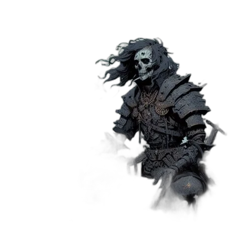 creature, mask, dragon, weapon, concept art, fantasy art, comic book art, 3d render transparent PNG cut-out