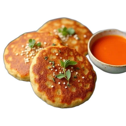 food, photorealistic, 3d render, three transparent PNG cut-out