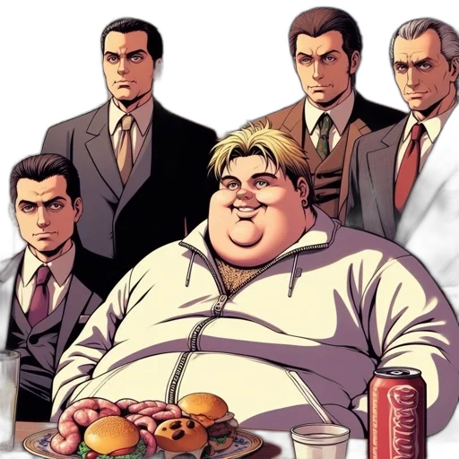 food, comic book art, concept art, cartoon, dining, establishment, group, five transparent PNG cut-out