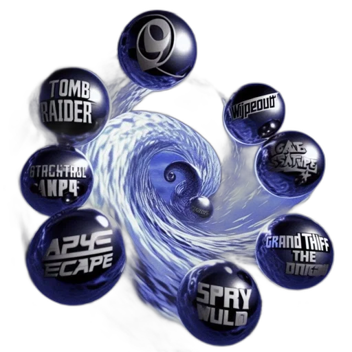 3d render, concept art, comic book art, animated, display, features, multiple, spheres transparent PNG cut-out