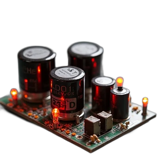 robot, 3d render, cyberpunk, neon lights, simple, motor, speed, controller transparent PNG cut-out