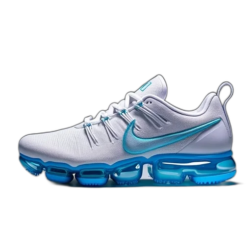 shoes, vaporwave, 3d render, nike transparent PNG cut-out