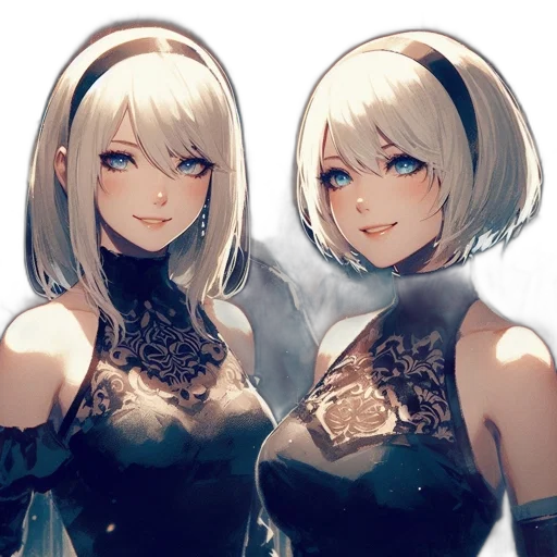 mask, dress, crown, face, anime, fantasy art, concept art, cyberpunk transparent PNG cut-out