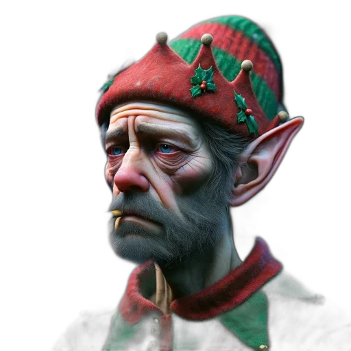 face, staff, hat, mask, concept art, fantasy art, photorealistic, 3d render transparent PNG cut-out