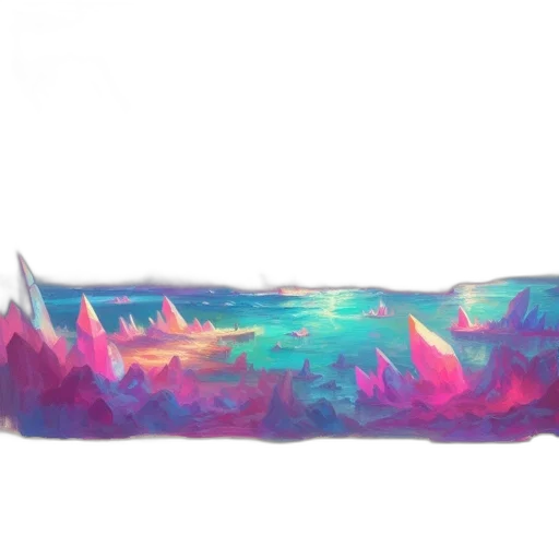 sword, crown, bottle, weapon, vaporwave, watercolor, concept art, fantasy art transparent PNG cut-out
