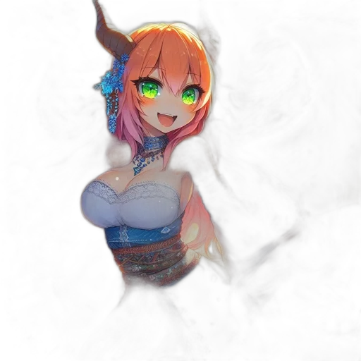 dragon, staff, weapon, mask, fantasy art, anime, watercolor, pixel art transparent PNG cut-out