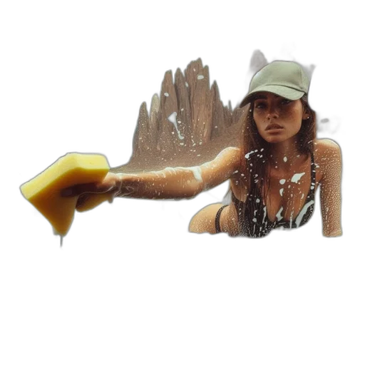 hat, staff, weapon, food, concept art, photorealistic, oil painting, 3d render transparent PNG cut-out