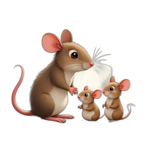 animal, concept art, photorealistic, 3d render transparent PNG cut-out