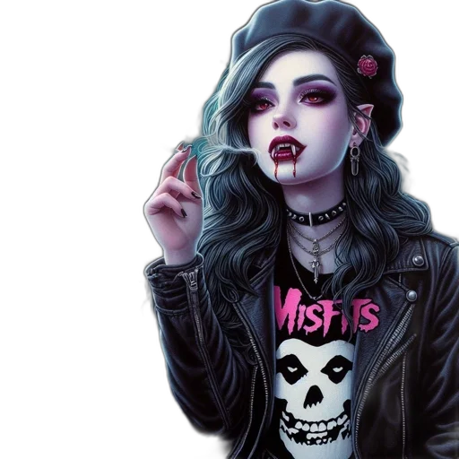 jacket, cyberpunk, concept art, fantasy art, photorealistic, neon lights, dark, pastel transparent PNG cut-out