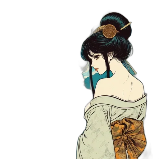 dress, staff, crown, mask, concept art, anime, fantasy art, pixel art transparent PNG cut-out