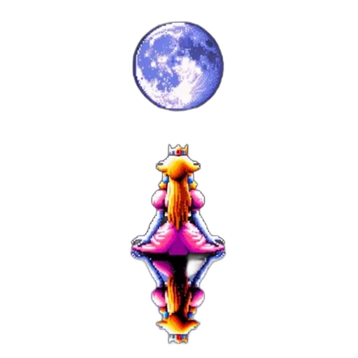 dragon, crown, sword, robot, pixel art, concept art, vaporwave, 3d render transparent PNG cut-out