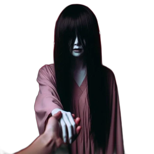 mask, hair, staff, dress, concept art, photorealistic, 3d render, pixel art transparent PNG cut-out
