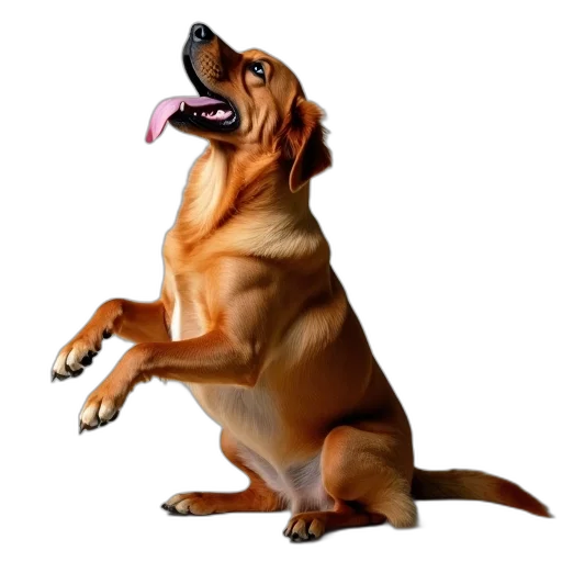 animal, staff, creature, photorealistic transparent PNG cut-out