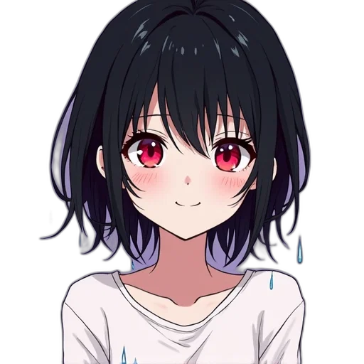 face, hair, creature, hat, anime, pixel art, cartoon, photorealistic transparent PNG cut-out
