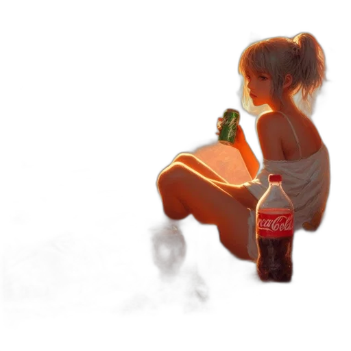 bottle, food, dress, weapon, photorealistic, concept art, fantasy art, oil painting transparent PNG cut-out